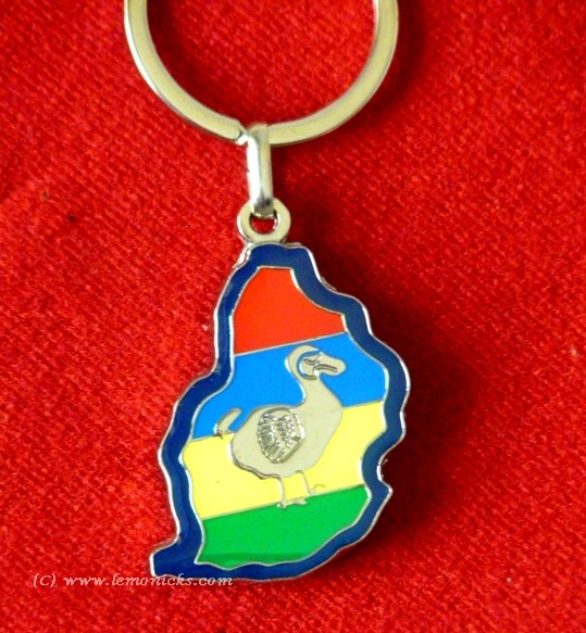 Mauritius key ring souvenir @lemonicks.com