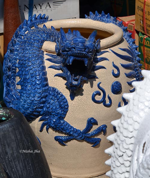 Ratchaburi dragon water jar ceramic factory