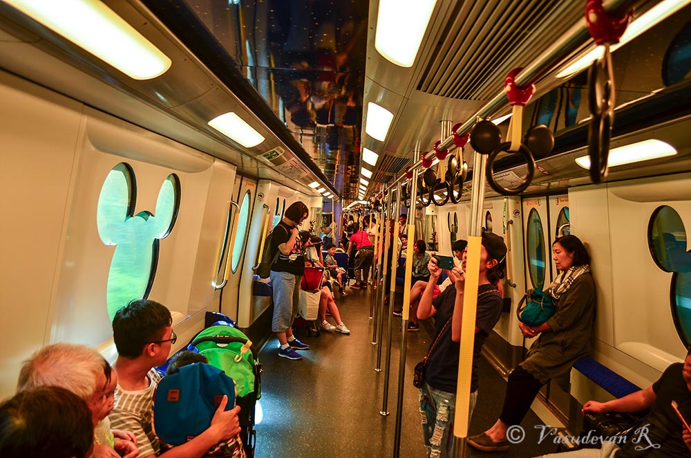 Disney Train Hong Kong