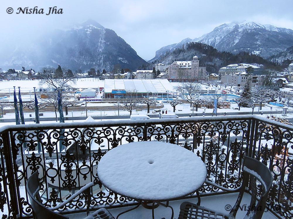 view from Victoria-Jungfrau Grand Hotel & Spa interlaken