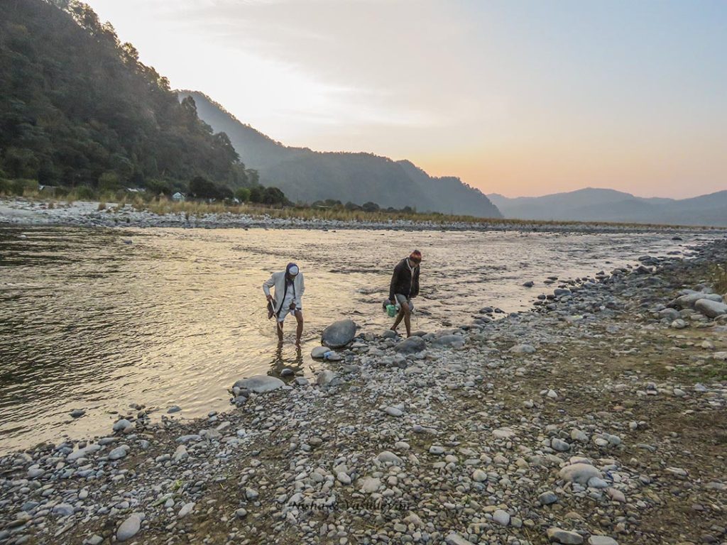 Kosi river, Lebua Corbett, one of the luxurious Jim Corbett resorts, Uttarakhand