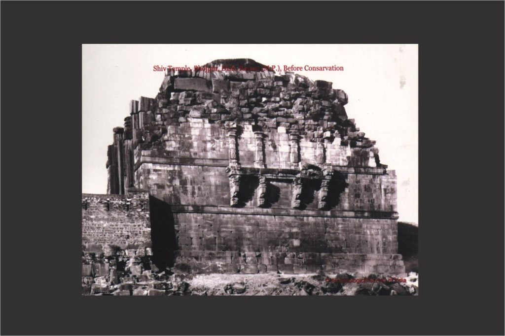 Shiv temple Bhojpur Before conservation