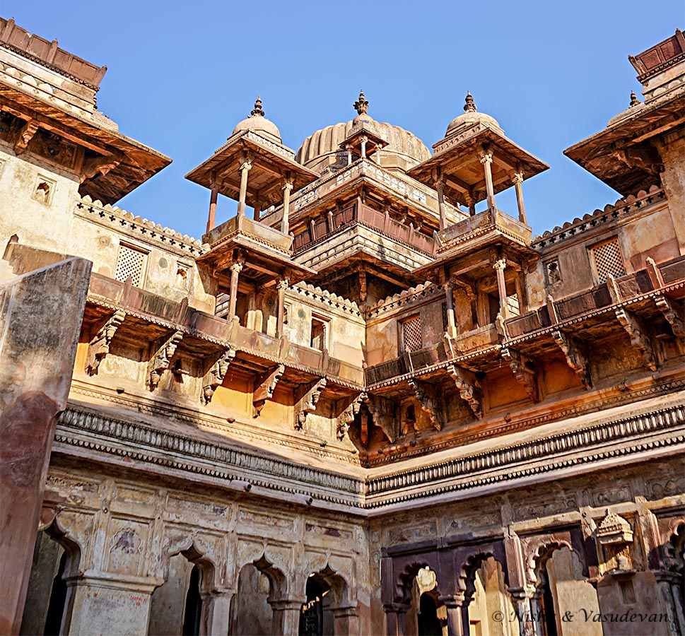 Jahangir Mahal, Orchha Fort Complex Madhya Pradesh