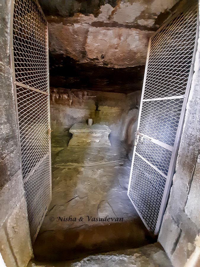 Udayagiri Caves Madhya Pradesh incomplete temple sanctum