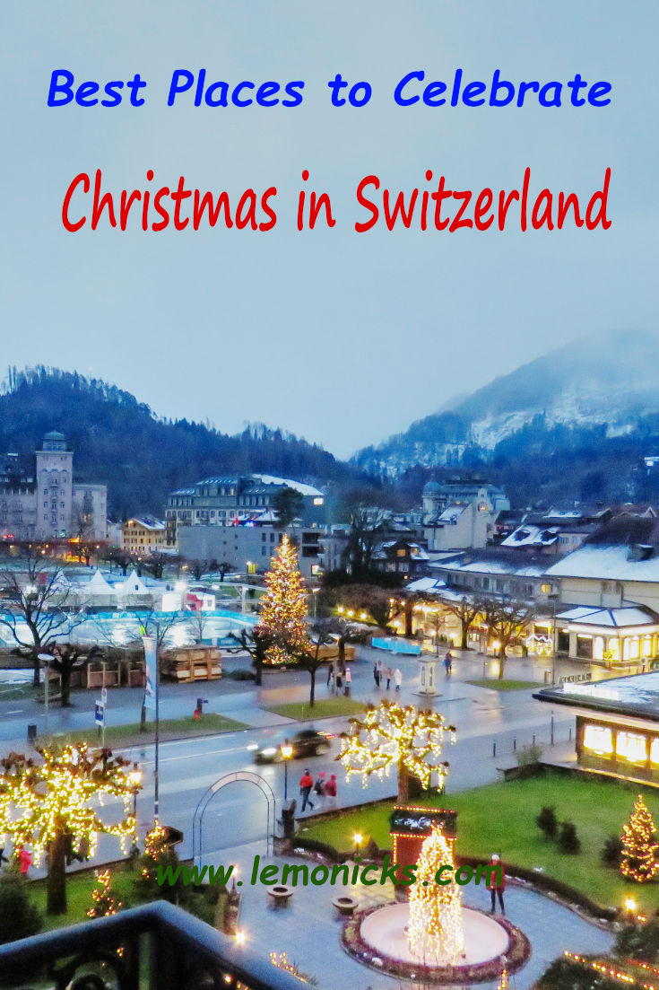 Top Indian Couple Blog by Nisha Jha and Vasudevan R - Christmas in Switzerland : 10 Ultimate Places to celebrate