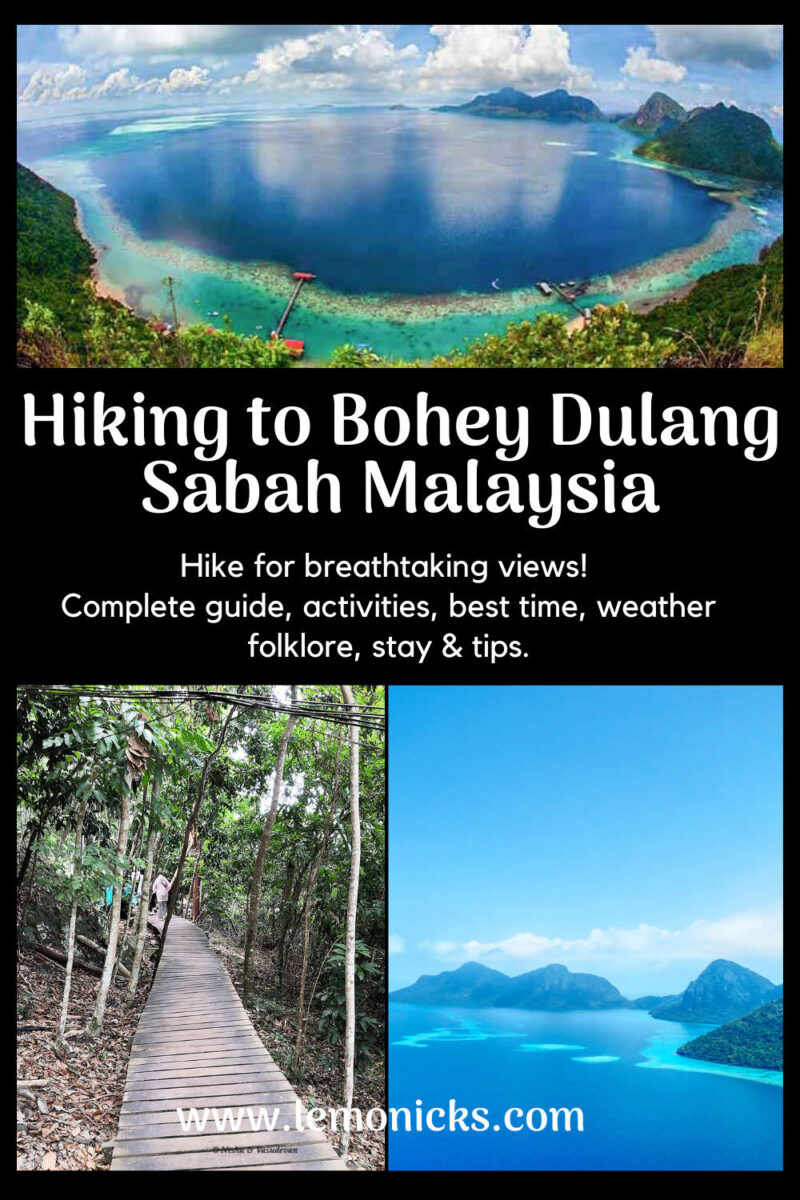 PIN Hiking guide to Bohey Dulang @www.lemonicks.com