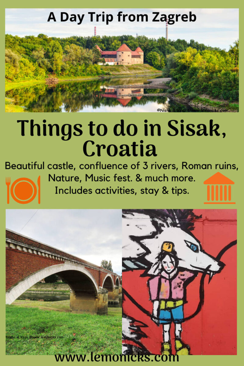 Things to do in Sisak Croatia @lemonicks.com