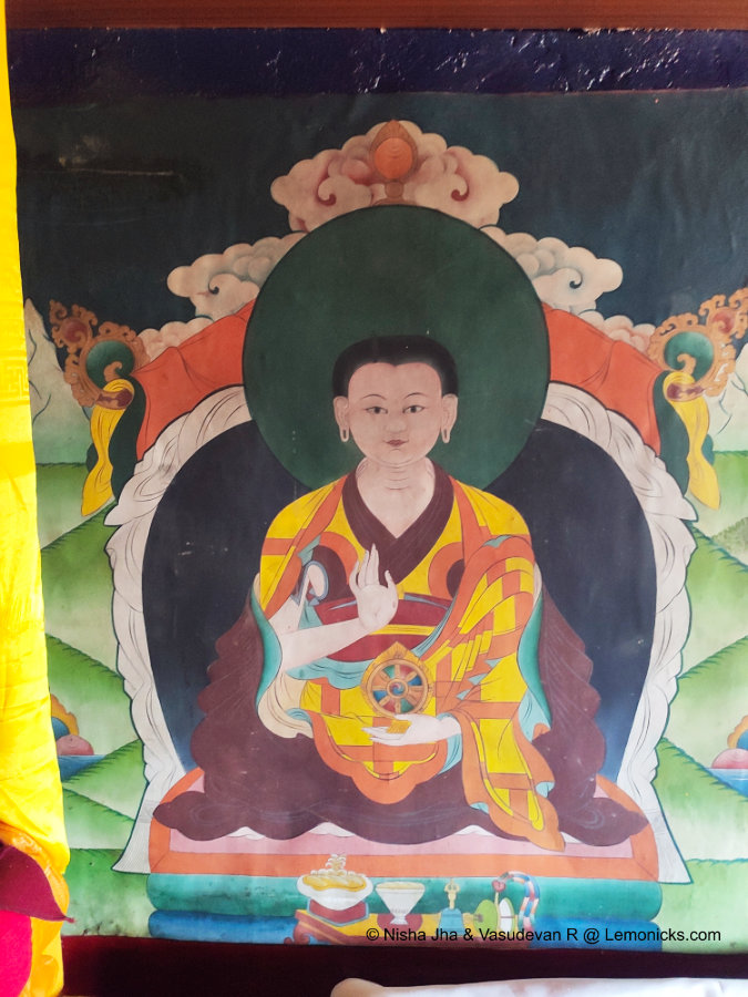Thangka of 6th Dalai Lama