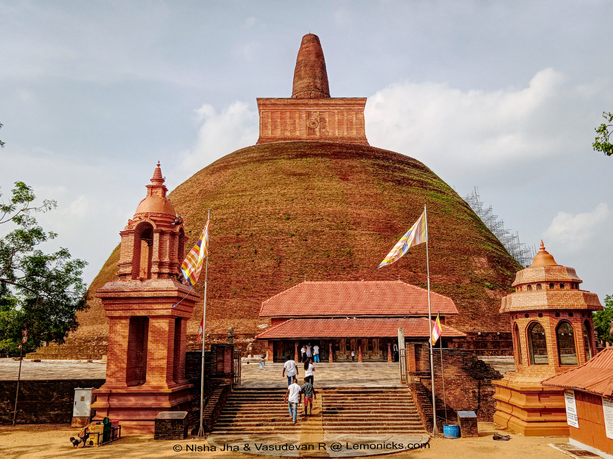 Abhayagiri Anuradhapura UNESCO world heritage site Sri Lanka