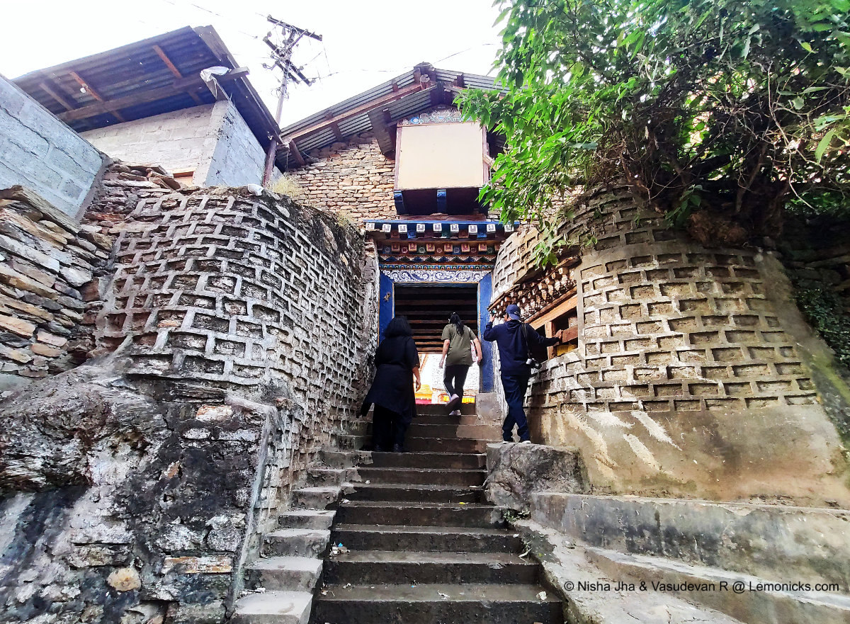 Dirang Dzong fort like entrance things to do in dirang