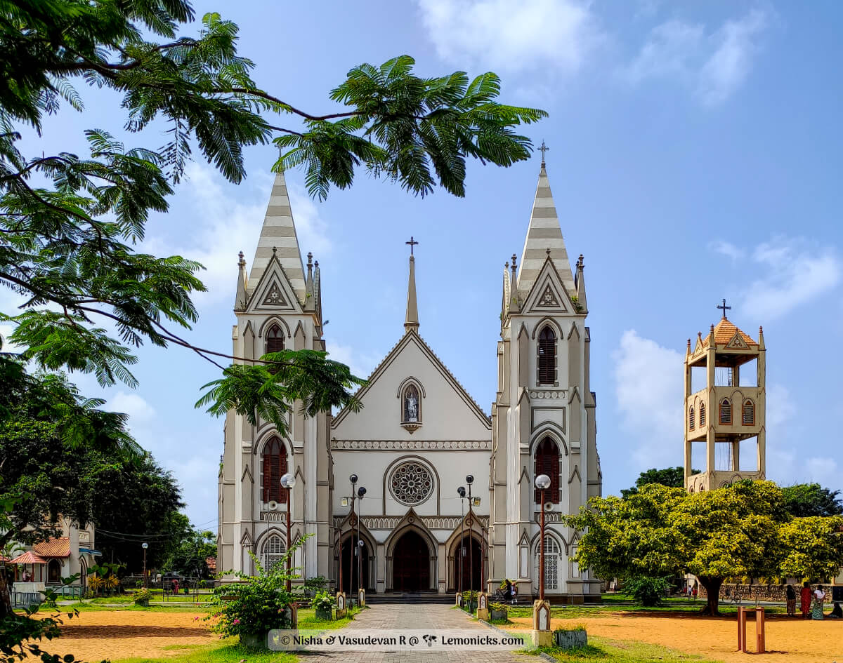 Things to do in Negombo Sri Lanka St sebastian church sea street